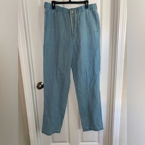 Tommy Bahama Linen On The Beach Mens Pants Size XL Color: Alpine